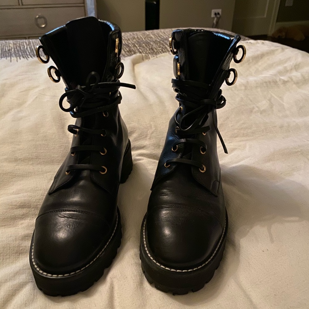 Stuart Weitzman Combat Boot